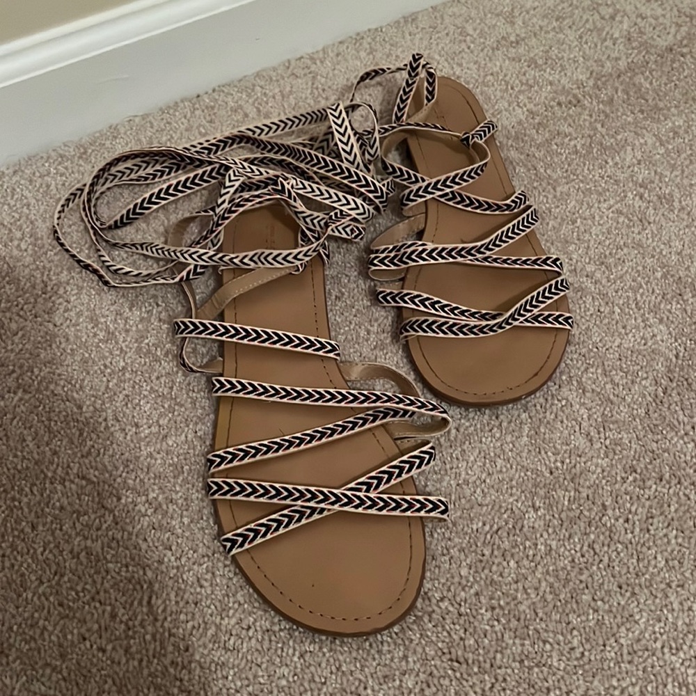 Lace up Sandals